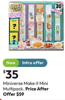 Target Miniverse Make it Mini Multipack offer