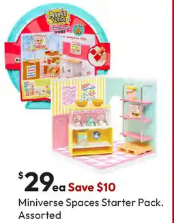 Target Miniverse Spaces Starter Pack Assorted offer