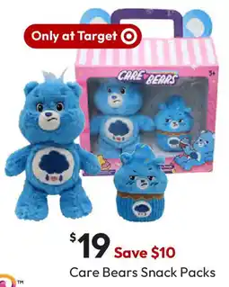 Target Care Bears Snack Packs offer