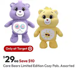 Target Care Bears Limited Edition Cozy Pals Assorted offer