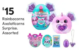 Target Rainbocorns Axolotlcorns Surprise Assorted offer