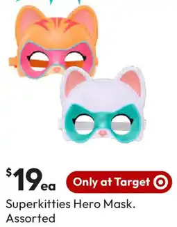 Target Superkitties Hero Mask. offer