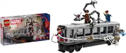 Target LEGO Super Heroes Spider-Man vs Doc Ock Subway Train Scene 76321 offer