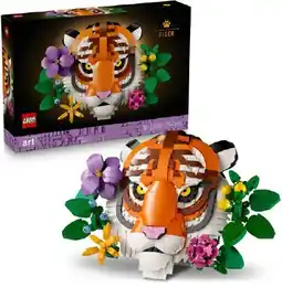 Target LEGO Art The Fauna Collection Tiger 31217 offer