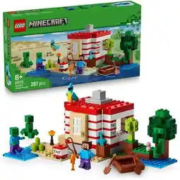 Target LEGO Minecraft the TNT Jungle House 21275 offer