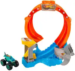 Target Hot Wheels Monster Truck Corkscrew Smash offer