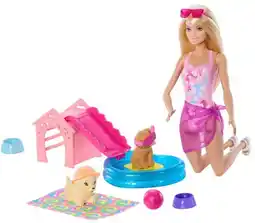 Target Barbie Puppy Pool Party Aloha Blonde offer