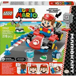 Kmart LEGO Super Mario: Mario Kart Interactive LEGO Mario & Standard Kart 72043 offer