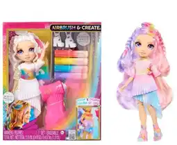 Kmart Rainbow High Air Brush & Create Fashion Doll offer