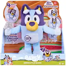 Kmart Dance & Play Bluey Plush Toy offer