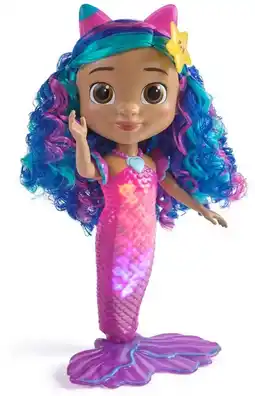 Kmart Gabby's Dollhouse: The Movie: Sing and Shine Mermaid Gabby offer
