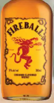 IGA Fireball Cinnamon Whisky offer