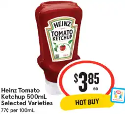 IGA Heinz Tomato Ketchup offer