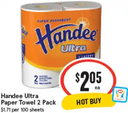 IGA Handee Ultra Paper Towel offer