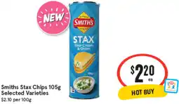 IGA Smiths Stax Chips offer