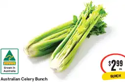 IGA Australian Celery Bunch offer