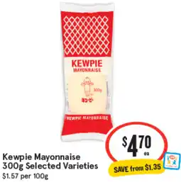 IGA Kewpie Mayonnaise offer