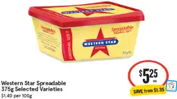 IGA Western Star Spreadable offer