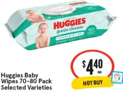 IGA Huggies Baby Wipes offer