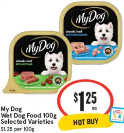 IGA My Dog Wet Dog Food offer