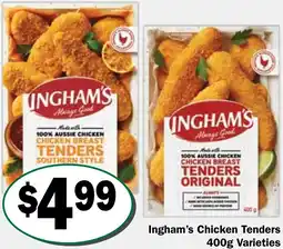 Friendly Grocer Ingham's Chicken Tenders offer