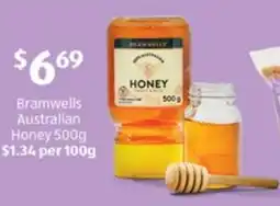 ALDI Bramwells Australian Honey offer