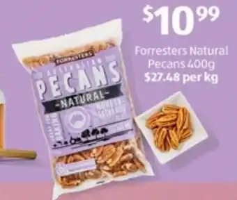 Forresters Natural Pecans