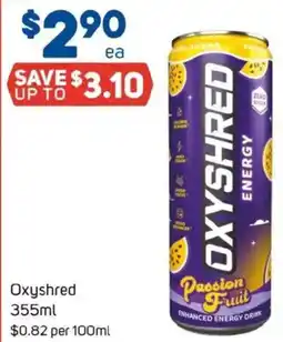 Foodland Oxyshred offer