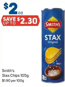Foodland Smith's Stax Chips offer