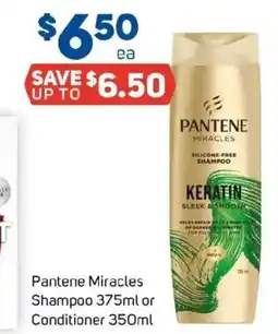 Foodland Pantene Miracles Shampoo or Conditioner offer