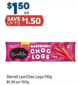 Foodland Darrell Lea Choc Logs offer