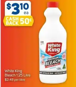 Foodland White King Bleach offer