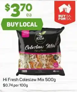 Foodland Hi fresh coleslaw mix offer