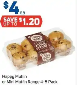 Foodland Happy Muffin or Mini Muffin Range offer
