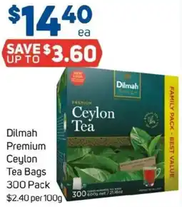 Foodland Dilmah Premium Ceylon Tea Bags offer