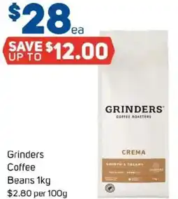 Foodland Grinders Coffee Beans offer