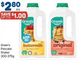 Foodland Green's Pancake Shaker offer