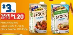 Foodland Massel Organic Liquid Stock or Stock Powder offer