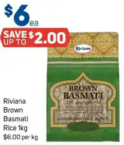Foodland Riviana Brown Basmati Rice offer