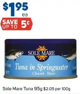 Foodland Sole Mare Tuna offer