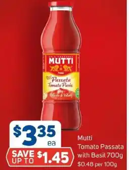 Foodland Mutti Tomato Passata with Basil offer