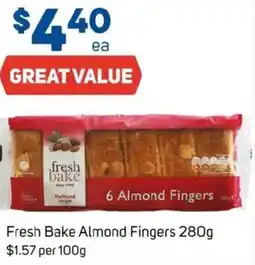Foodland Fresh Bake Almond Fingers offer