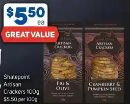 Foodland Shalepoint Artisan Crackers offer