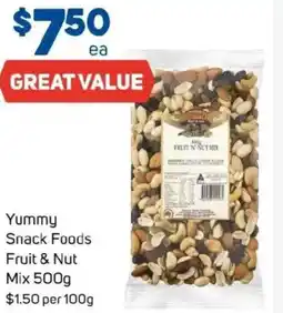 Foodland Yummy Snack Foods Fruit & Nut Mix offer