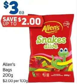 Foodland Allen's Bags offer