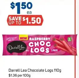 Foodland Darrell Lea Chocolate Logs offer