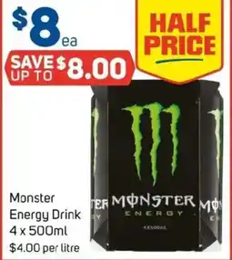 Foodland Monster Energy Drink offer