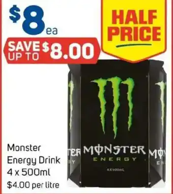 Foodland Monster Energy Drink offer