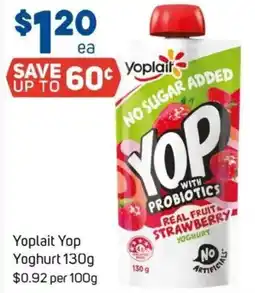 Foodland Yoplait Yop Yoghurt offer