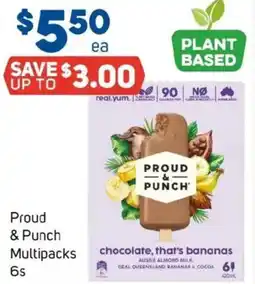 Foodland Proud & Punch Multipacks 6s offer